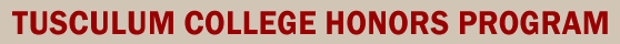 The Tusculum College Honors Program