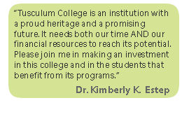 Dr. Kimberly Estep's Reasons