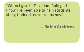 Robin Crabtree's Reasons