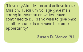 Susan Vance's Reasons