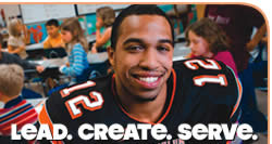 Lead. Create. Serve.