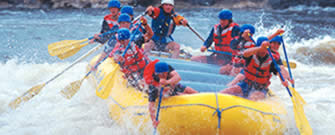 Whitewater Rafting on the Nolichuckey River near campus.