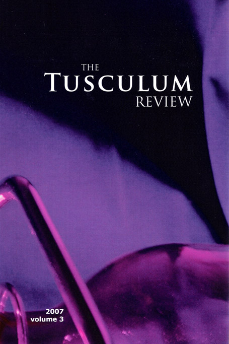 The Tusculum Review: Volume 3